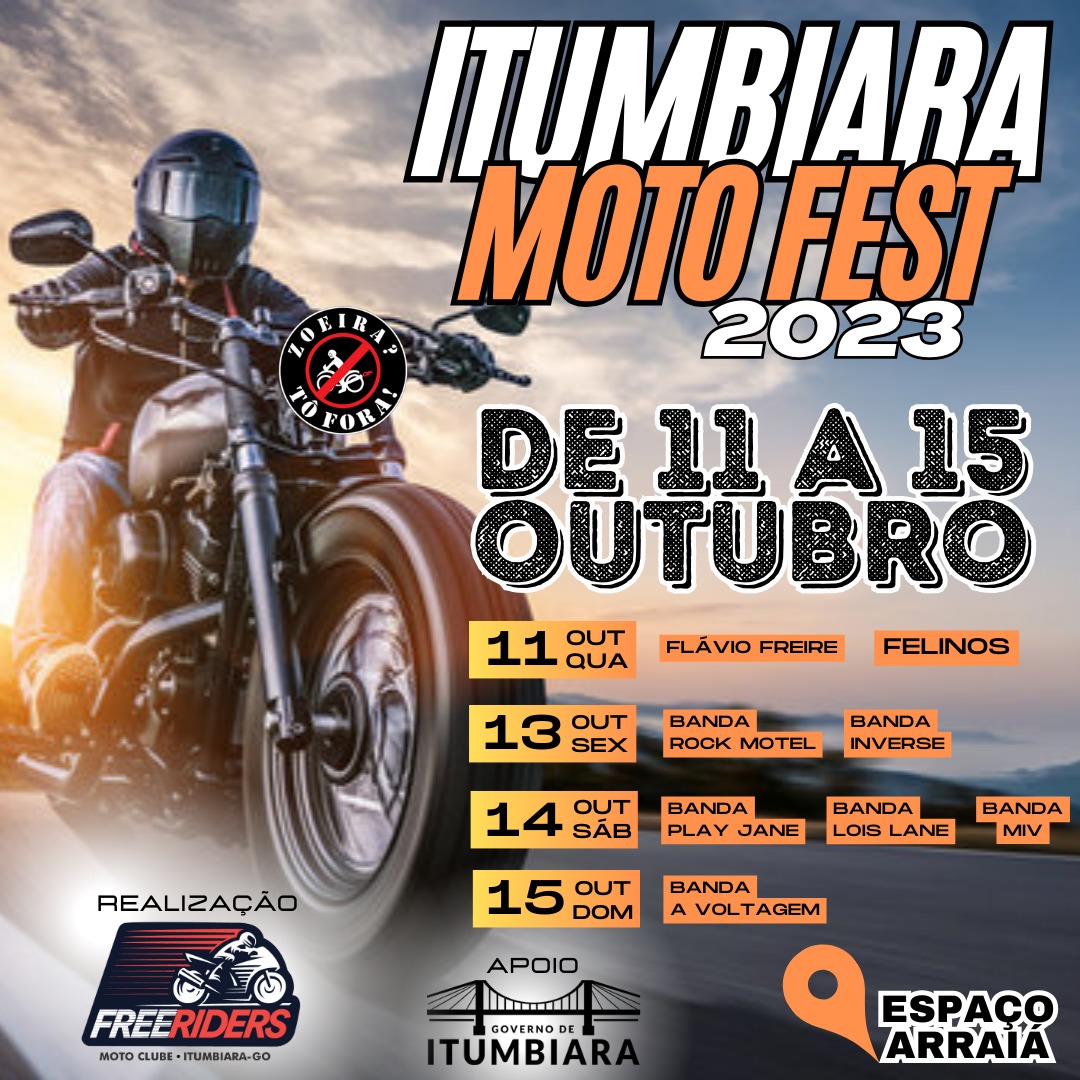 Moto Clube Sem Fronteiras no 7 º Motofest